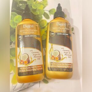 🛍️ Bigen Semi-Permanent Hair Color DB2 Dark Brown (3 oz)🎊